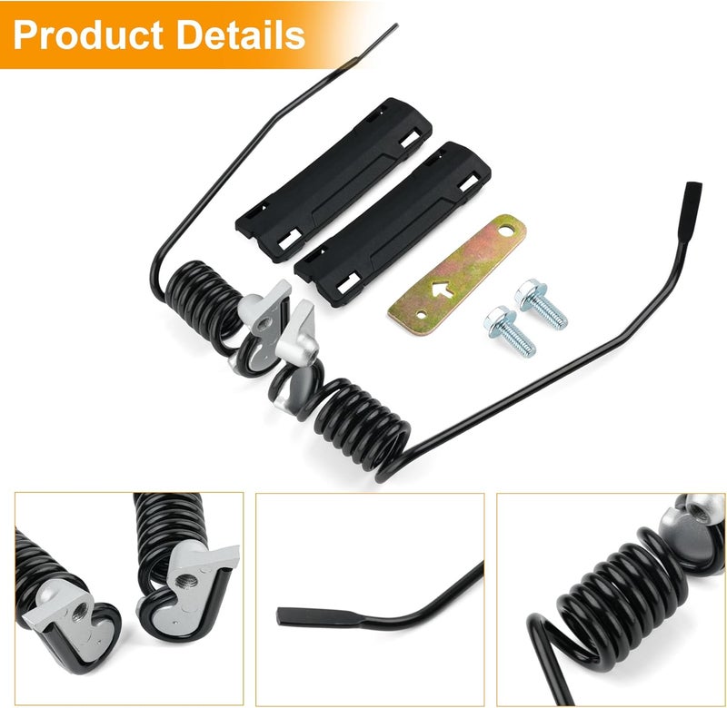 Jetuplusllc Premium Reversible Ice Scratchers 2890644 Single Coil, Compatible with Polaris Snowmobiles MY24 RMK Standard Models - Image 2